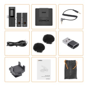 میکروفون یقه ای بی سیم کامیکا مدل VDLive10 USB